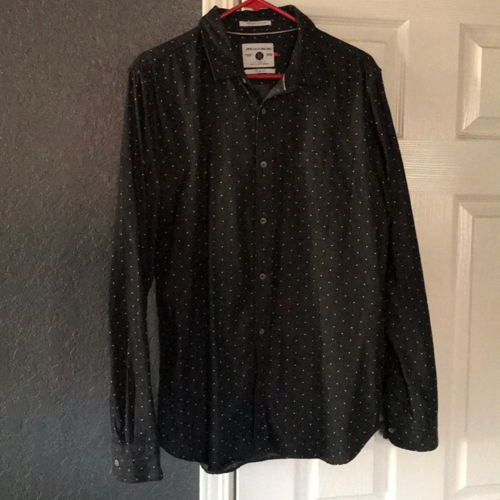 Men’s large gray long sleeve shirt gray